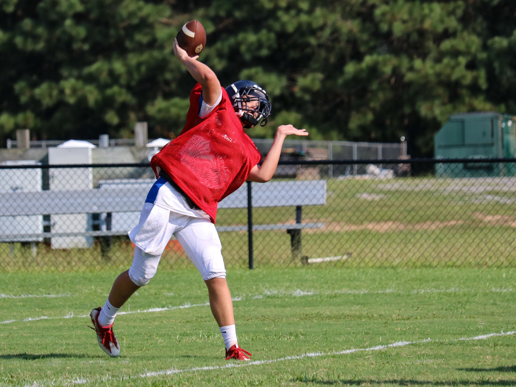 The King's Academy Football Practice